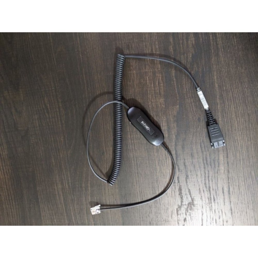 Jabra GN GN1216 Headset Audio Cable Adap